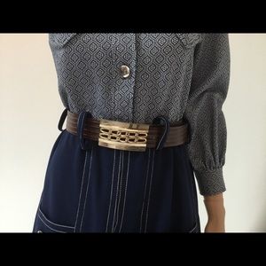 Vintage Trussardi women’s belt M/L